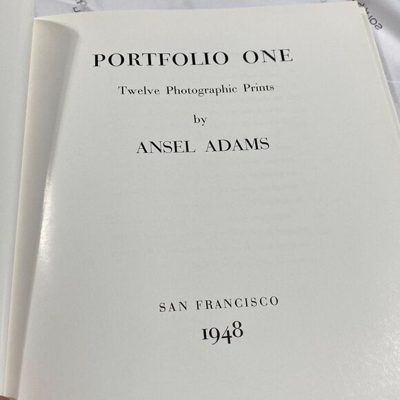 The Portfolios Of Ansel Adams Hard Back Coffee Table Art Print Book - Picture 12 of 14